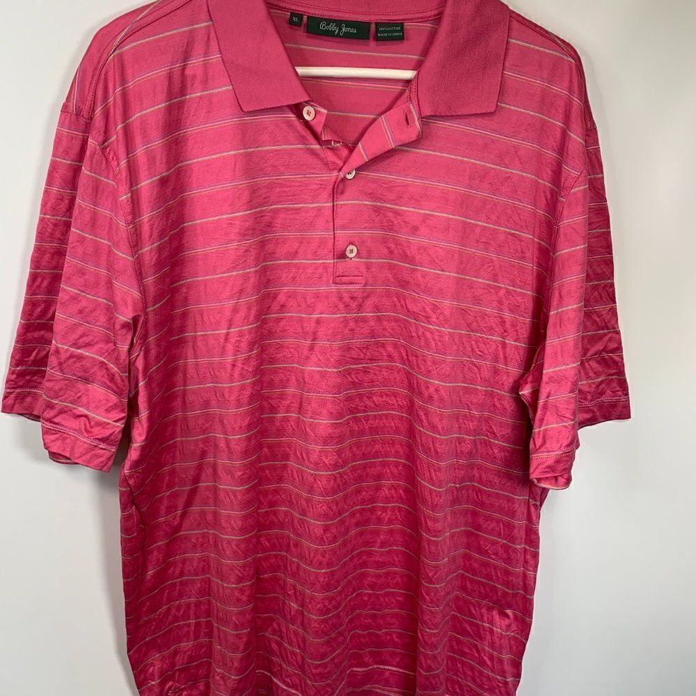 Bobby
Jones Golf Striped Shirt